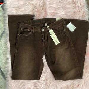 Falcon guess boot cut jeans size 32 brand new mens